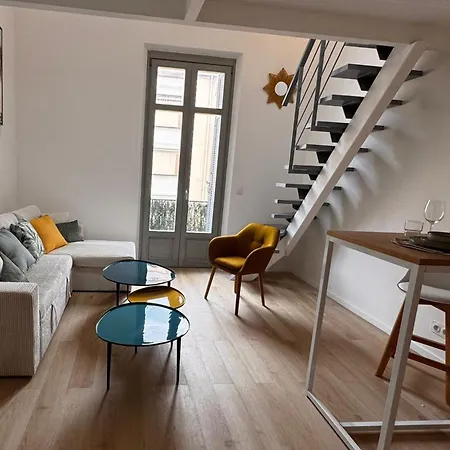 Cosy Duplex Mimosa Center - Happy * 칸느