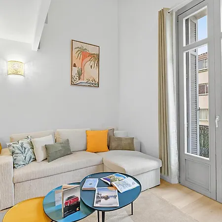 公寓 Cosy Duplex Mimosa Center - Happy