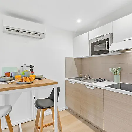 公寓 Cosy Duplex Mimosa Center - Happy *